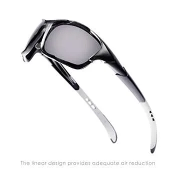 Hulislem S1 Sport Polarized Sunglasses (Matte Black-smoke)