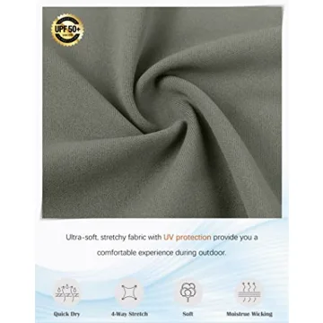 SANTINY 20'' Knee Length Skorts with 6 Pockets for Women