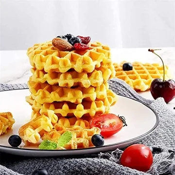 Hovico Mini Waffle Maker for Easy Breakfasts