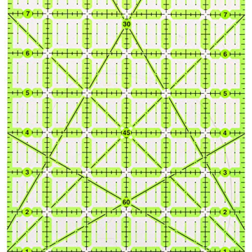 Omnigrid Non-Slip Quilter’s Ruler for Precise Cutting