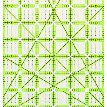 Omnigrid Non-Slip Quilter’s Ruler for Precise Cutting