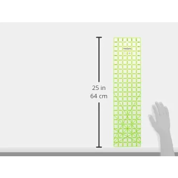 Omnigrid Non-Slip Quilter’s Ruler for Precise Cutting