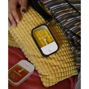 Touchland Mist Case - Stylish Hand Sanitizer Holder with Keyring