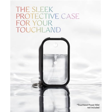 Touchland Mist Case - Stylish Hand Sanitizer Holder with Keyring
