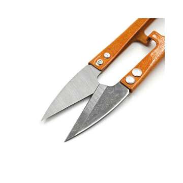 MUUZLL 3 Pack 4.1Inch Bonsai Pruning Scissors, Bud And Leaves Trimmer Yarn Thread Cutter Snips Trimm...