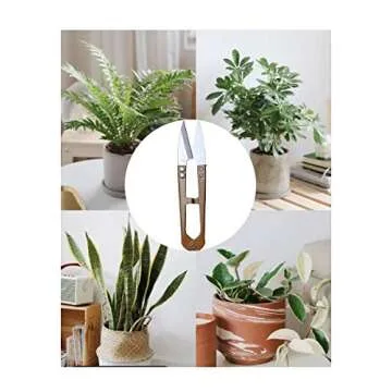 MUUZLL 3 Pack 4.1Inch Bonsai Pruning Scissors, Bud And Leaves Trimmer Yarn Thread Cutter Snips Trimming Supplies, Garden Plants, Gardening Clippers Flower, Stainless Steel Pruners Trimmers