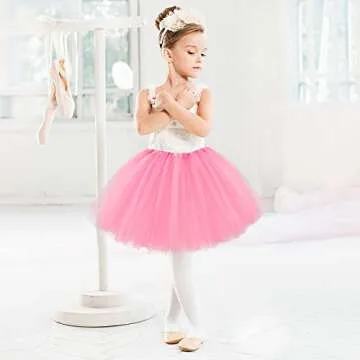 Molain Layered Tutu Skirt for Kids - Perfect for Parties and Dance