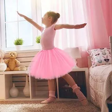 Molain Layered Tutu Skirt for Kids - Perfect for Parties and Dance