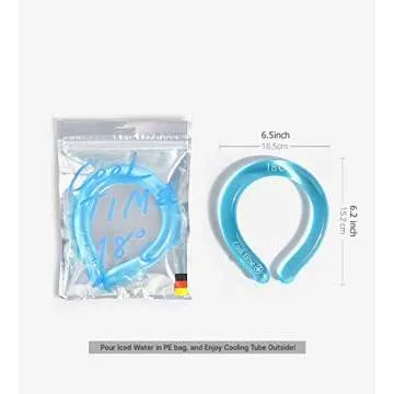 CoolTimeUSA Cooling Neck Wrap for Ultimate Relief