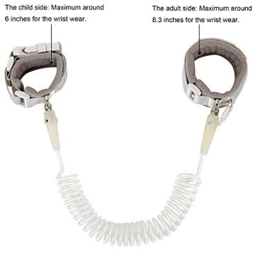 Blisstime Toddler Leash with Key Lock Design for Safety