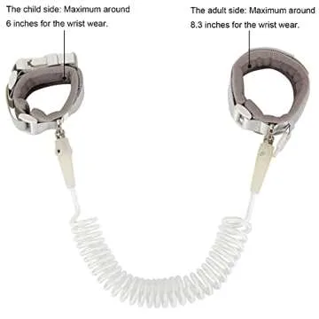 Blisstime Toddler Leash with Key Lock Design for Safety