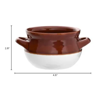 Vumdua 16 Oz French Onion Soup Bowls with Handles