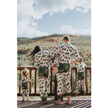 Lazy One Flapjacks, Matching Christmas Pajamas for the Dog, Baby & Kids, Teens, and Adults (No Peeking!, 6 MO)