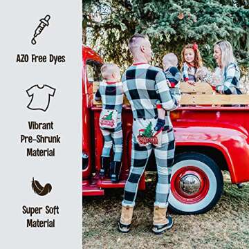 Lazy One Flapjacks, Matching Christmas Pajamas for the Dog, Baby & Kids, Teens, and Adults (No Peeking!, 6 MO)