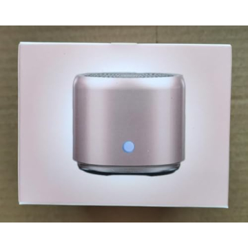 EWA A106 Portable Mini Bluetooth Speaker, Enhanced Bass and High Definition Sound, Portable Design, for iPhone, iPad,Nexus,Laptops and More (Rosegold)