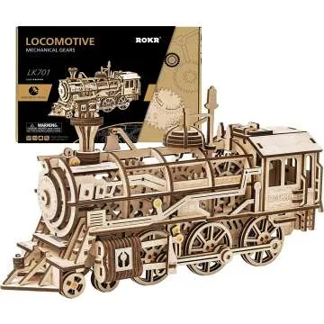 ROKR 3D Wooden Puzzle Kit for Creative Minds
