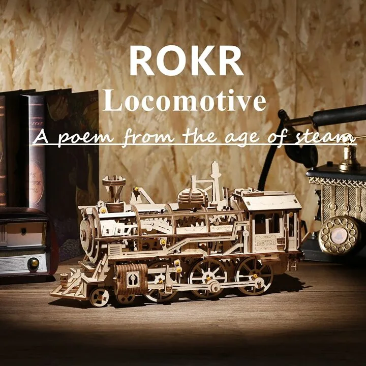 ROKR 3D Wooden Puzzle Kit for Creative Minds