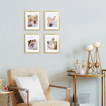 Upsimples 11x14 Picture Frame Set of 5 - Elegant Home Decor