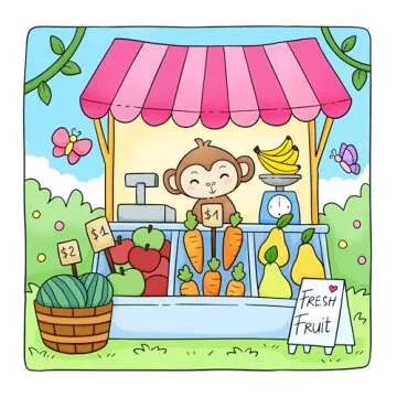 Cute & Simple Coloring Book for All Ages with Animals