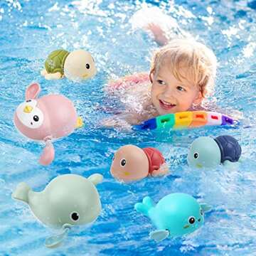 Cute Swimming Bath Toys for Toddlers and Babies