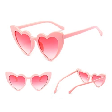 Love Heart Shaped Sunglasses - Chic Retro Gift for Women