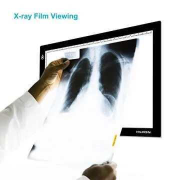 HUION L4S LED Light Box A4 Ultra-Thin USB Powered Adjustable Light Pad for Tracing