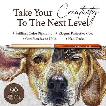 SCHPIRERR FARBEN - Premium Colored Pencils, Oil-Based Coloring Pencils, Soft-Core Color Pencil Set for Adults & Children, Non-Toxic Colored Pencil for Coloring, Sketching, & Doodling, 96 Colors