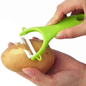 COLIBROX Peelers - Effortless Vegetable & Fruit Peeling Set