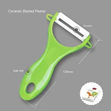 COLIBROX Peelers - Effortless Vegetable & Fruit Peeling Set