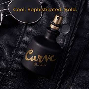 Curve Black For Men, Cologne Spray with Casual Day or Night Scent, 4.2 oz