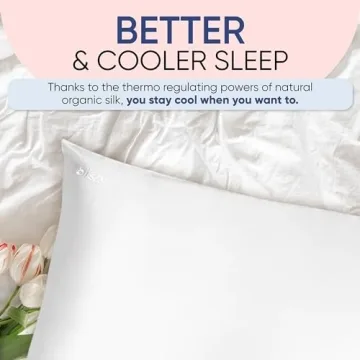 Blissy Silk Pillowcase - 100% Mulberry Silk Luxury