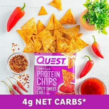 Quest Spicy Sweet Chili Protein Chips with 19g Protein
