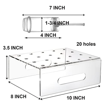 Jucoan Cake Push Up Pop Containers with Display Stand