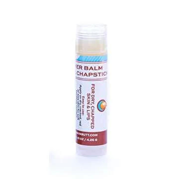 Punkin Butt Baby Teething Oil and Weather Lip Balm Bundle for Sore Gum Relief and Chapped Lips | All Natural, Organic, Safe for Infants, Chemical-Free | 1 Oz Oil