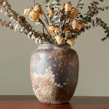 Smiletag Rustic Vase - Terracotta Handmade Decor
