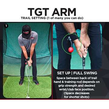 TOTAL GOLF TRAINER Wrist - Perfect Your Swing Easily