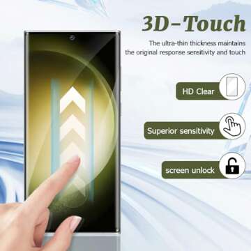 SURFCUZ Galaxy S22 Ultra 5G Tempered Glass Protectors