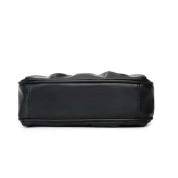 CYHTWSDJ fashionable for Women cute Hobo Tote handbag mini clutch with zipper (Black)