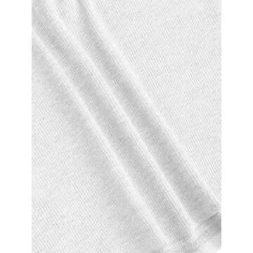 Avanova Women's Letter Print Tee Short Sleeve Round Neck Slim Fit Crop Top T Shirt