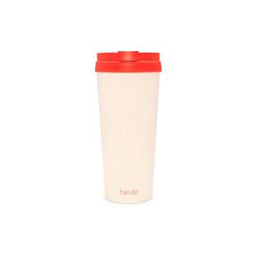 Ban.do US hot stuff thermal mug, more coffee please, Red