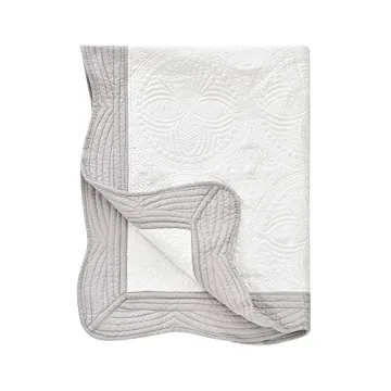 Personalized Baby Blanket - Custom Monogrammed Cotton Quilt