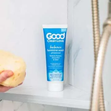 Good Clean Love Balance Feminine Wash, pH-Balanced Vaginal Moisturizer Soap for Women with Natural Ingredients, Gentle Cleansing Feminine Care Product, Reduces Vaginal Dryness & Odor, 8 Oz
