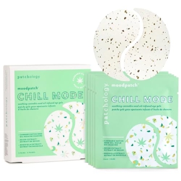 Patchology Chill Mode Hydrating Under Eye Patches - Under Eye Mask For Dark Circles and Puffy Eyes C...