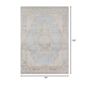 Momeni Isabella Area Rug in Blue for Elegant Spaces