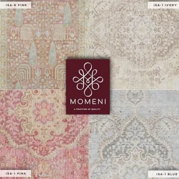 Momeni Isabella Area Rug in Blue for Elegant Spaces