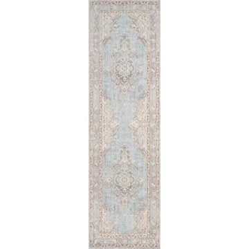 Momeni Isabella Area Rug in Blue for Elegant Spaces