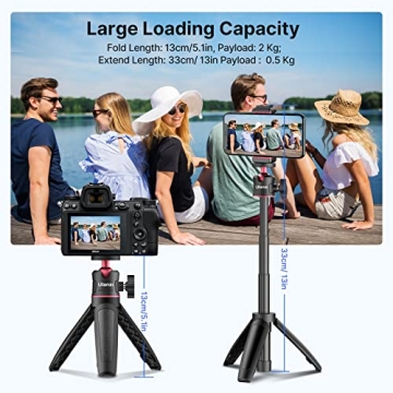 ULANZI MT-08 Mini Selfie Stick Tripod for Cameras and Smartphones