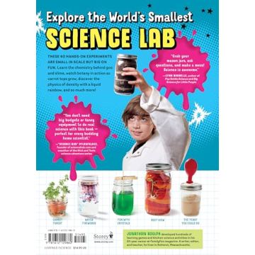 Mason Jar Science: 40 Fun Experiments for Kids