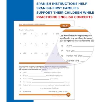 Summer Bridge Activities Spanish 3rd to 4th Grade Workbook, Activity Book With Math, Reading Comprehension, Science, Fitness, Social Studies, Writing Practice, and Flash Cards