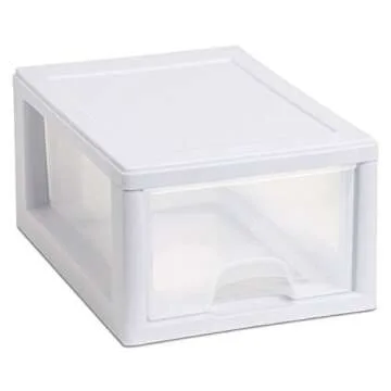 Sterilite Stacking Storage Drawer Set for Organized Living